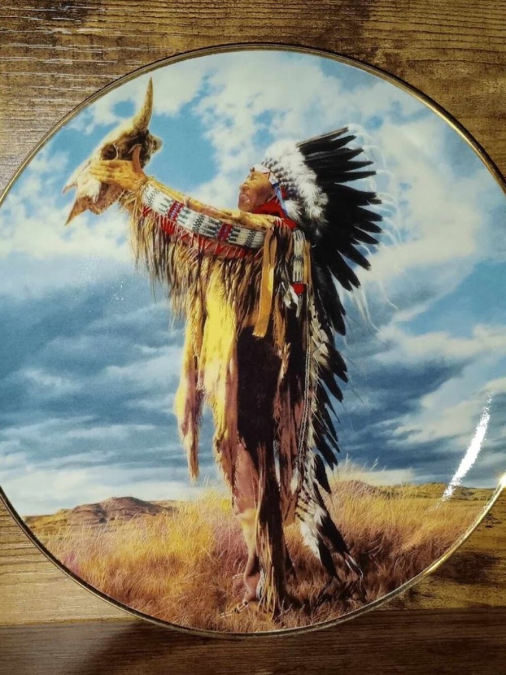 American Indian Heritage Foundation Museum Prayer to the Great Spirit Decorative